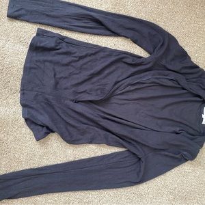 Ribbed long sleeved top